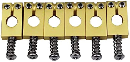PRS-brass-10.5 Guitar Tremolo Bridge Saddles - Guyker