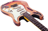 Guyker Full Size Electric Guitar 6 String Solid Body F-ST Strat Style - Maple Fretboard, Alder Body, Right Handed Tuners, SSS Pickups, Tone and Volume Knobs, for Beginner Intermediate & Pro Players