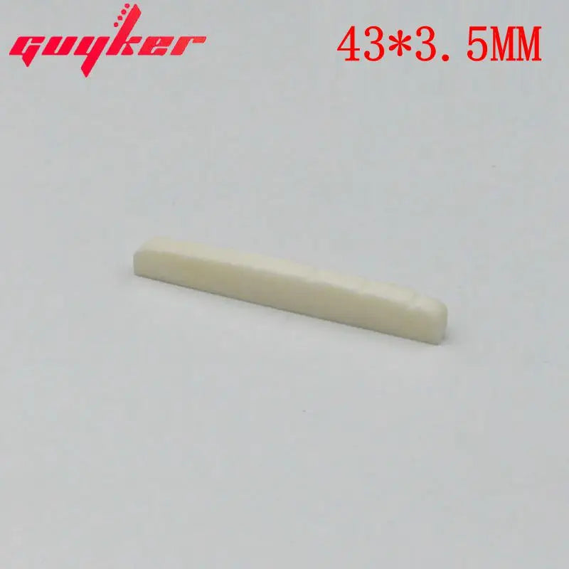 Guyker 42/43*3.5mm Bone Nut for ST & Electric Guitars