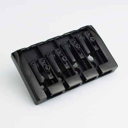 4 String Bass Bridge Zinc Alloy 19mm Spacing Dual Loading Guyker
