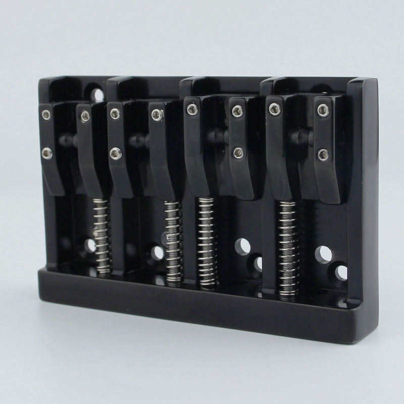 4 String Bass Bridge with Adjustable Saddles Zinc Alloy Vintage Design | Guyker