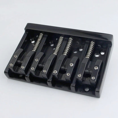 4 String Bass Bridge with Adjustable Saddles Zinc Alloy Vintage Design | Guyker