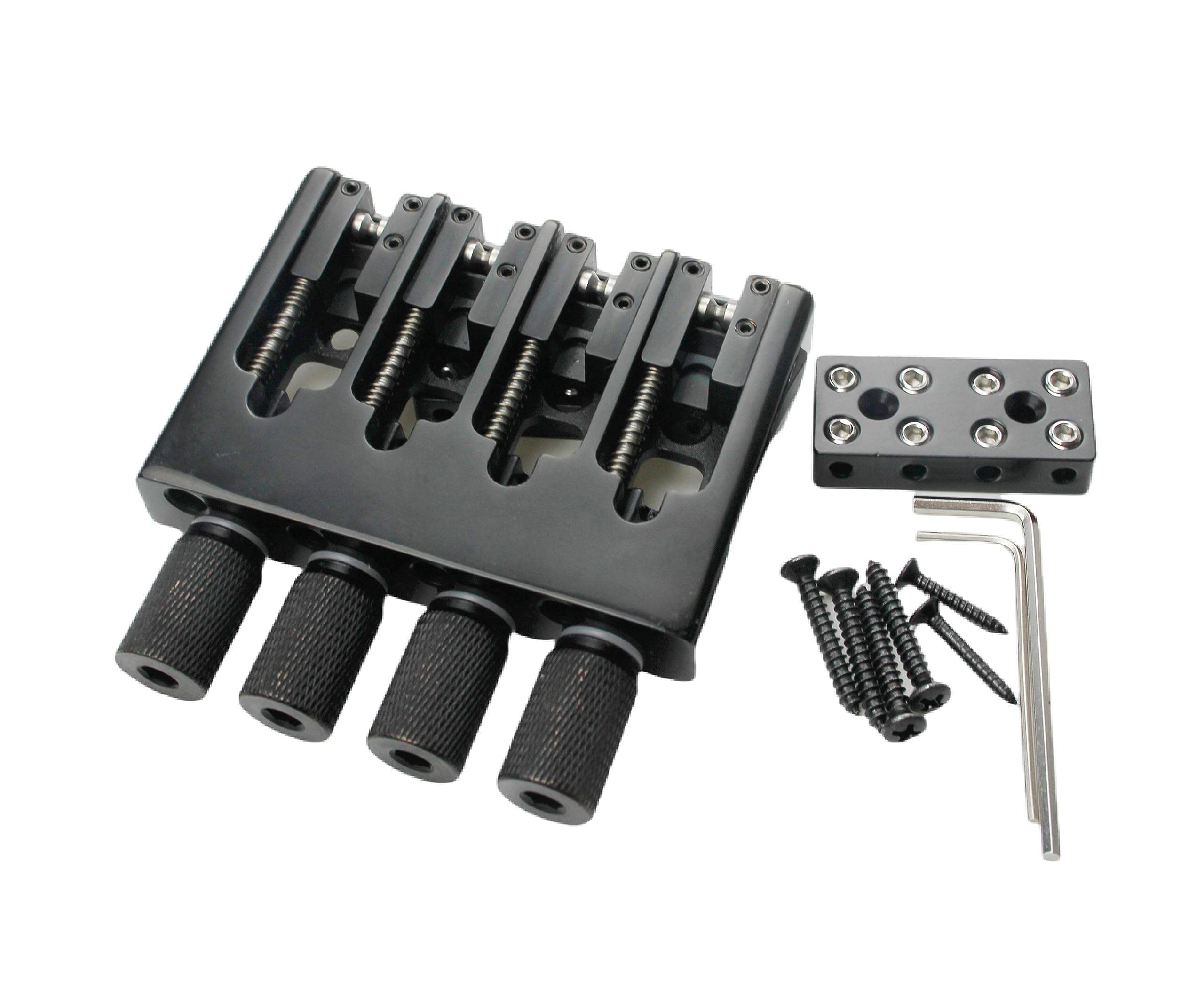 Valiant ベース bass ジャンク品 4 String Headless Bass Bridge – Slightly Adjustable Black