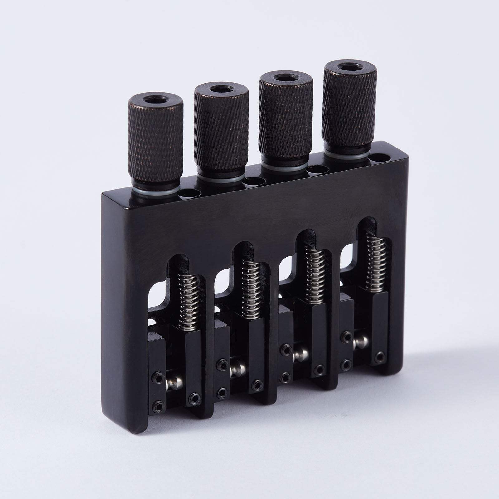 シェリーページ 4 String Headless Bass Bridge – Slightly Adjustable Black