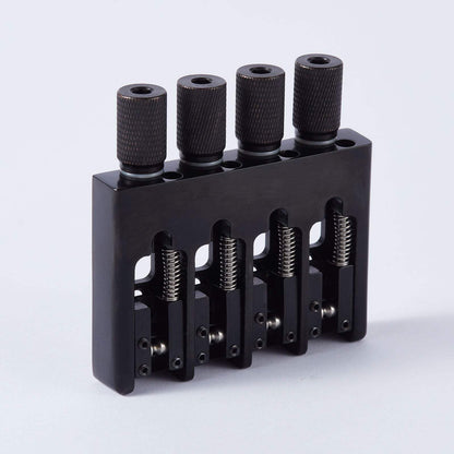 4 String Headless Bass Bridge – Slightly Adjustable Black | Guyker