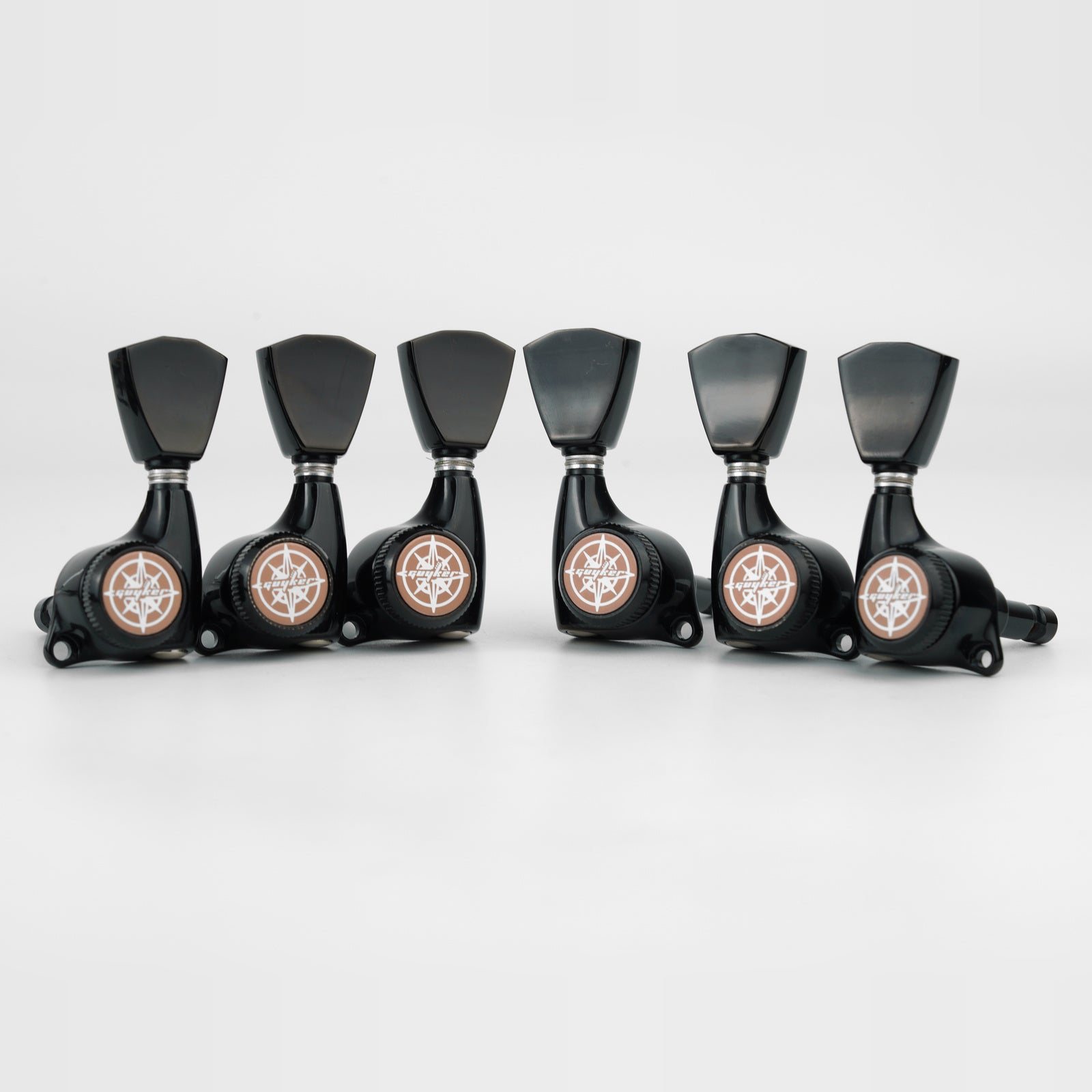 Guyker GK-510D4SP Locking Tuners with 1:21 Gear Ratio for LP and SG Electric Guitars
