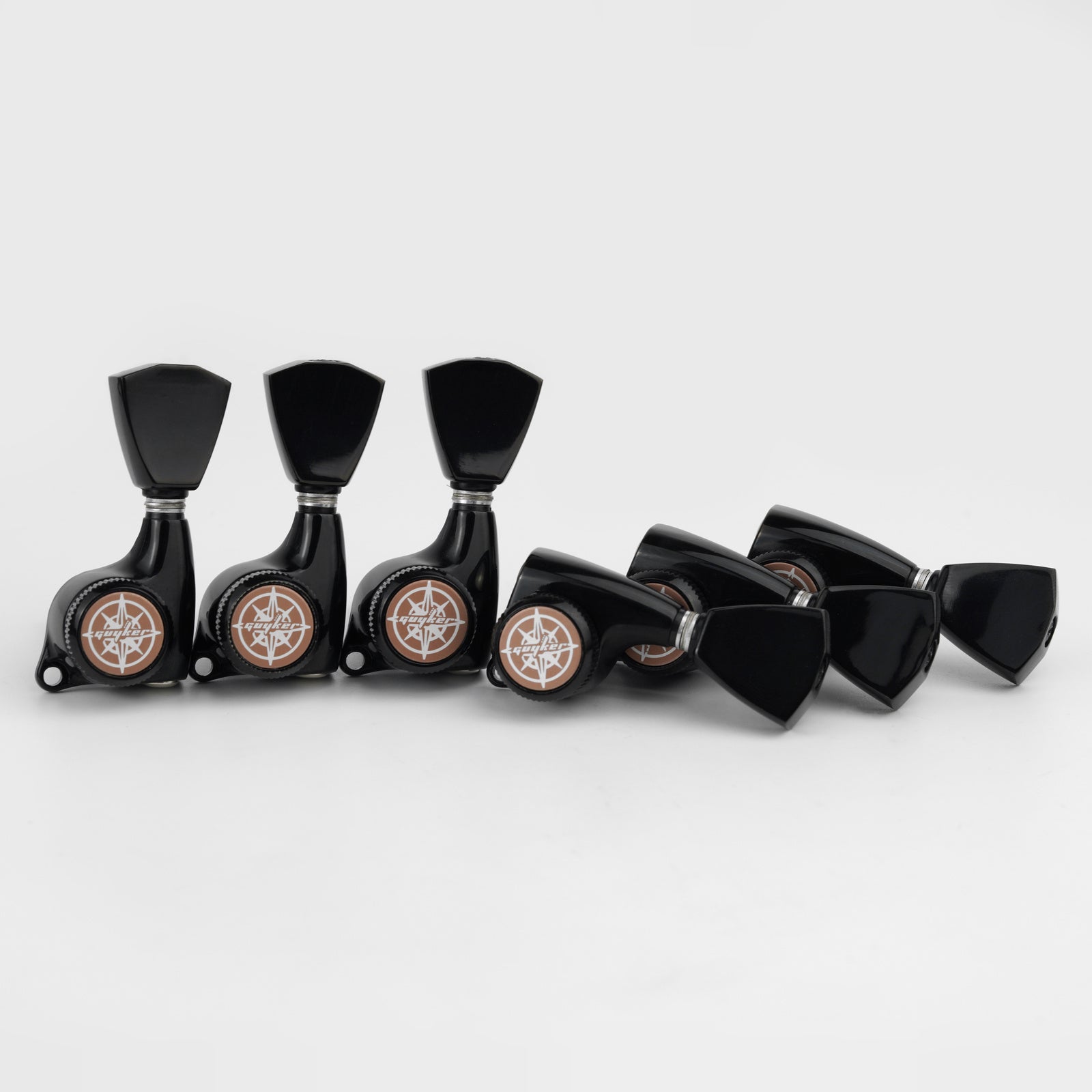 Guyker GK-510D4SP Locking Tuners with 1:21 Gear Ratio for LP and SG Electric Guitars
