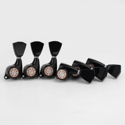 Guyker GK-510D4SP Locking Tuners with 1:21 Gear Ratio for LP and SG Electric Guitars