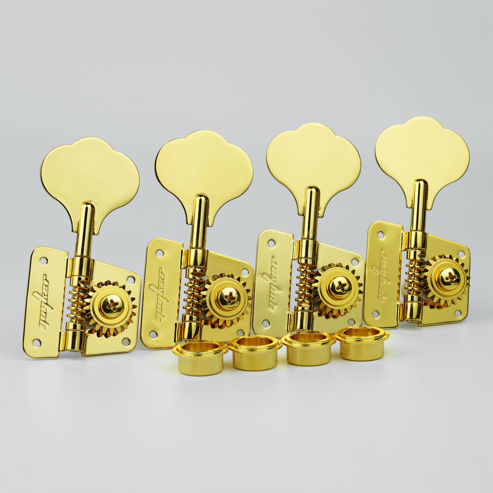 Guyker GK-530 Open Frame Tuning Pegs for Electric Bass with 1:20 Ratio