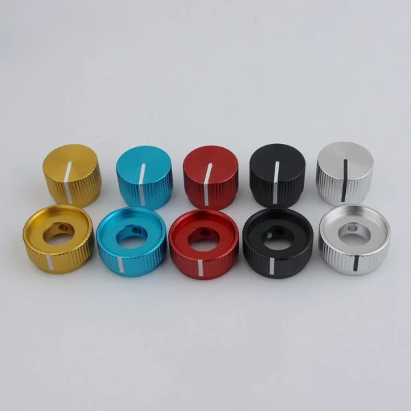 CKB002 1 Piece Aluminum Dual Concentric Control Konb For Electric Bass Available In Five Colors
