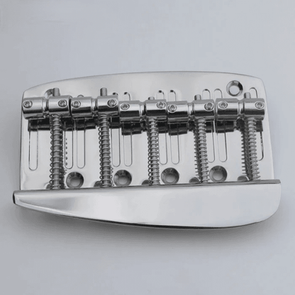 5 String Bass Bridge – Hard Tail with Brass Base | Guyker