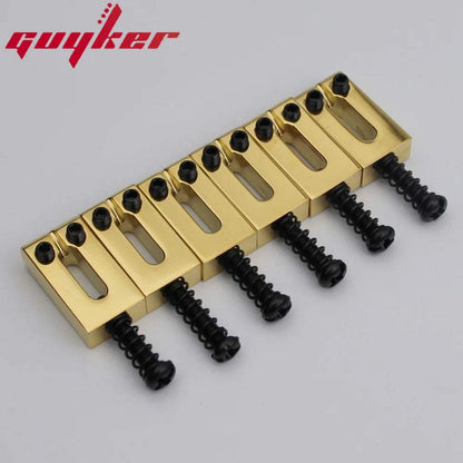 CNC-XD 10.5/10.8MM Guitar Tremolo Bridge Brass Saddles - Guyker