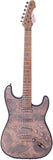 Guyker Full Size Electric Guitar 6 String Solid Body F-ST Strat Style - Right Handed Tuners, SSS Pickups, Potentiometer Knobs, for Beginner Intermediate & Pro Players(Ancient Bronze, Gear Surface)