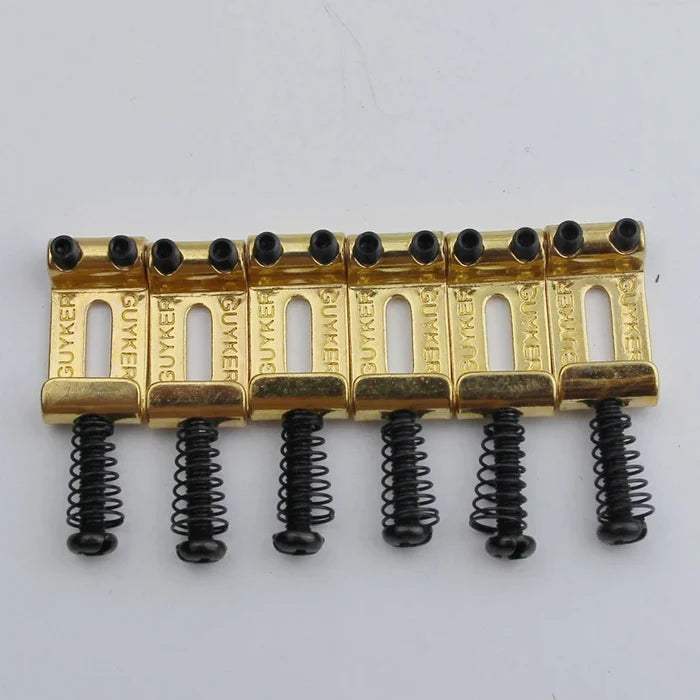 6Pcs Chameleon Tremolo Bridge Bent Steel Saddles System 10.8MM Replac