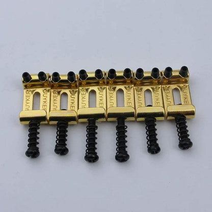 6Pcs Chameleon Tremolo Bridge Bent Steel Saddles System 10.8MM Replac