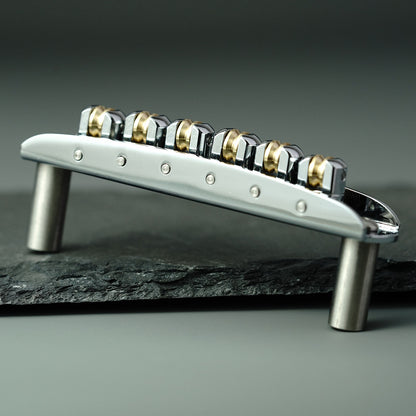 6 String Guitar Bridge Roller Bridge For Jazzmaster 9.5" Radius Guyker