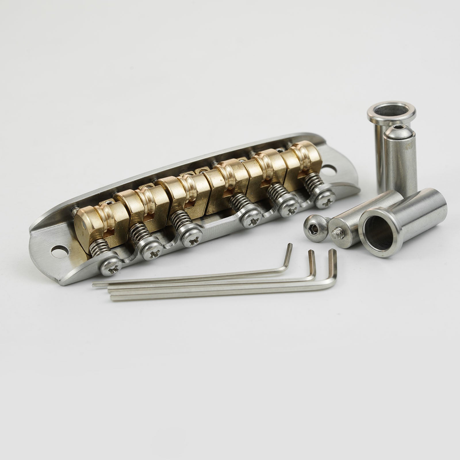 6 String Guitar Bridge Roller Bridge For Jazzmaster 9.5" Radius Guyker