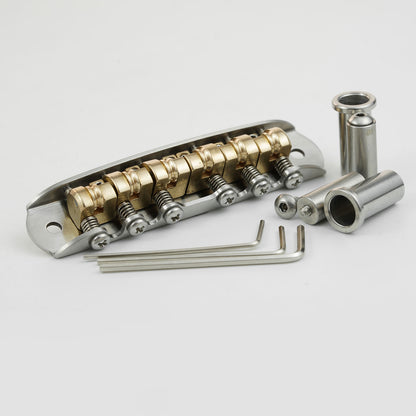 6 String Guitar Bridge Roller Bridge For Jazzmaster 9.5" Radius Guyker