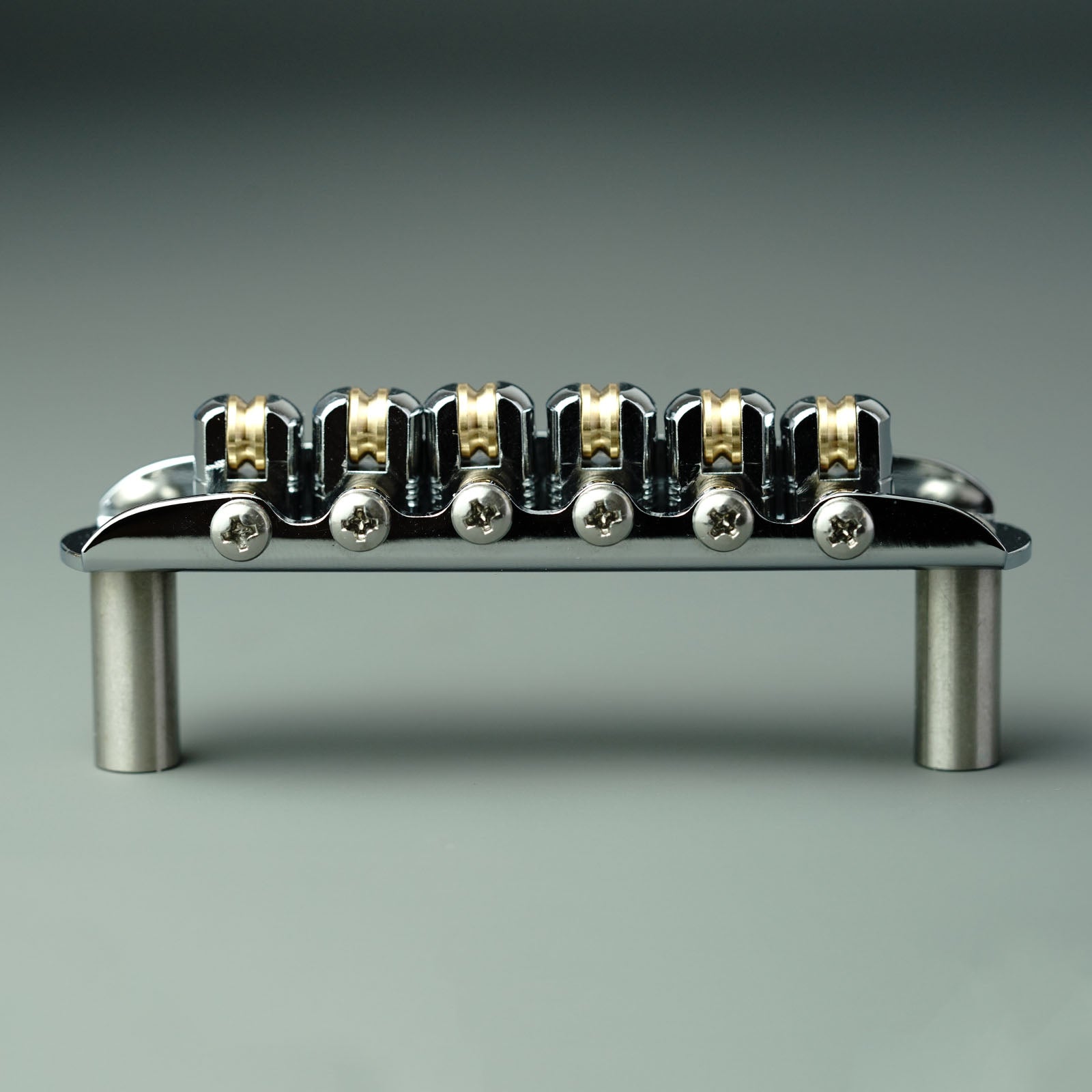 6 String Guitar Bridge Roller Bridge For Jazzmaster 9.5" Radius Guyker