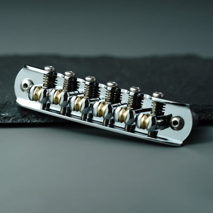 6 String Guitar Bridge Roller Bridge For Jazzmaster 9.5" Radius Guyker