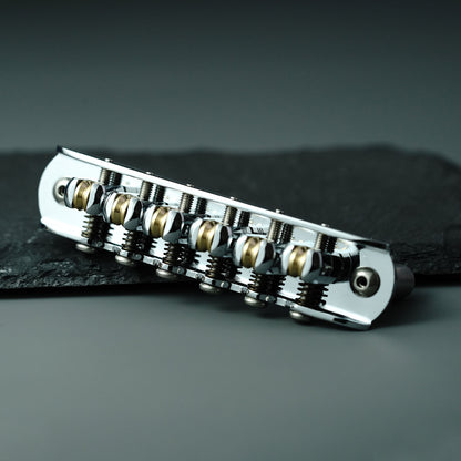 6 String Guitar Bridge Roller Bridge For Jazzmaster 9.5" Radius Guyker