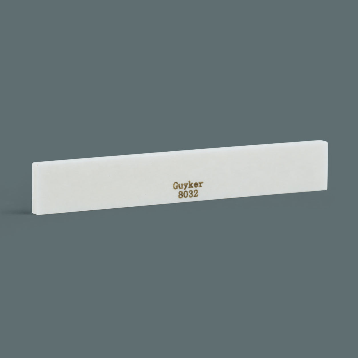 Guyker Bone Nut & Raw Bone Blank for Electric Guitar