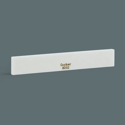 Guyker Bone Nut & Raw Bone Blank for Electric Guitar