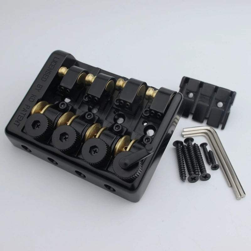 WB1004 ALP 4 String Travel Headless Bass Bridge WB1004 Black