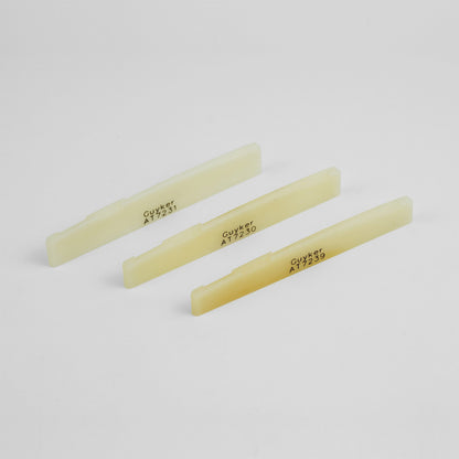 Guyker AT Series Oil-Impregnated Bone Guitar Nuts & Saddles for Acoustic Guitar