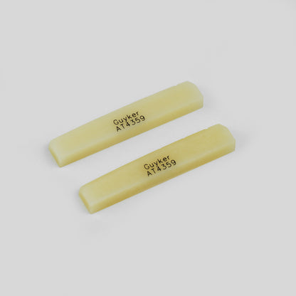 Guyker AT Series Oil-Impregnated Bone Guitar Nuts & Saddles for Acoustic Guitar