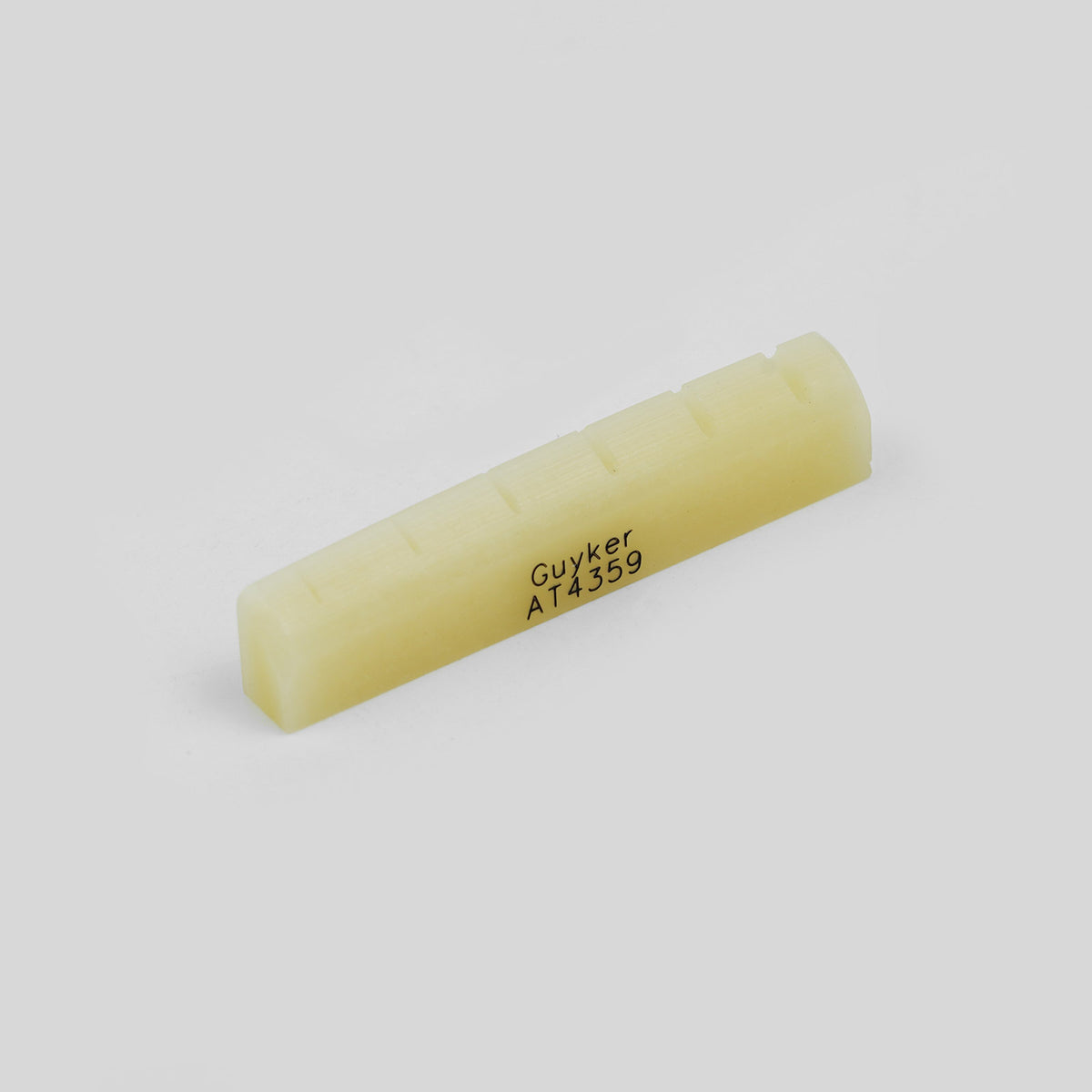 Guyker AT Series Oil-Impregnated Bone Guitar Nuts & Saddles for Acoustic Guitar