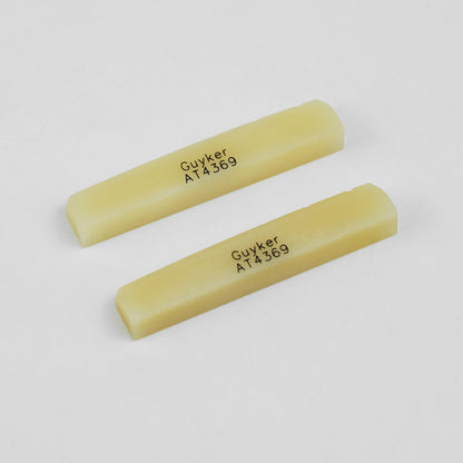 Guyker AT Series Oil-Impregnated Bone Guitar Nuts & Saddles for Acoustic Guitar
