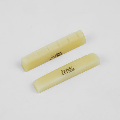 Guyker AT Series Oil-Impregnated Bone Guitar Nuts & Saddles for Acoustic Guitar