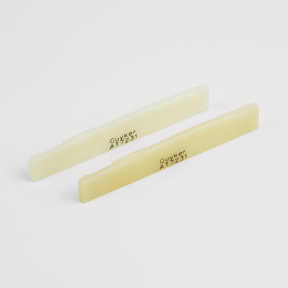 Guyker AT Series Oil-Impregnated Bone Guitar Nuts & Saddles for Acoustic Guitar