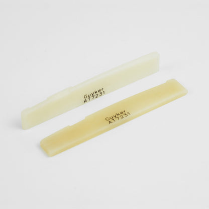Guyker AT Series Oil-Impregnated Bone Guitar Nuts & Saddles for Acoustic Guitar