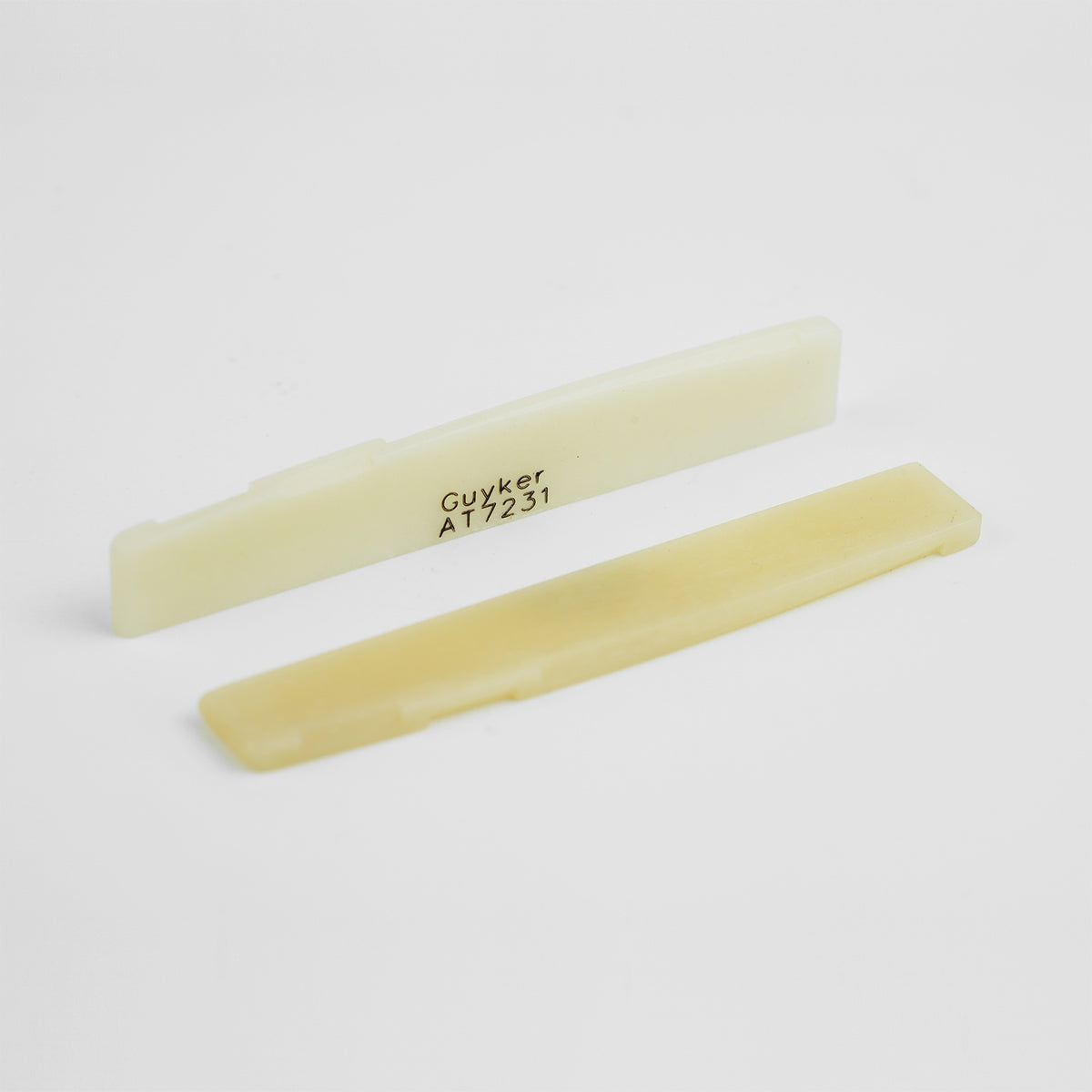 Guyker AT Series Oil-Impregnated Bone Guitar Nuts & Saddles for Acoustic Guitar