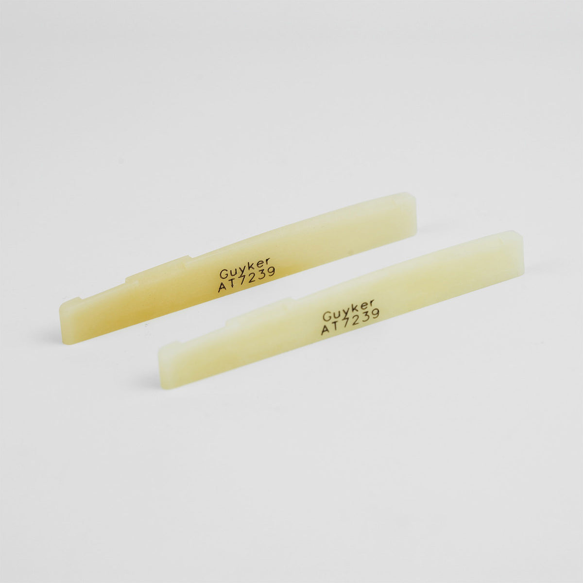 Guyker AT Series Oil-Impregnated Bone Guitar Nuts & Saddles for Acoustic Guitar