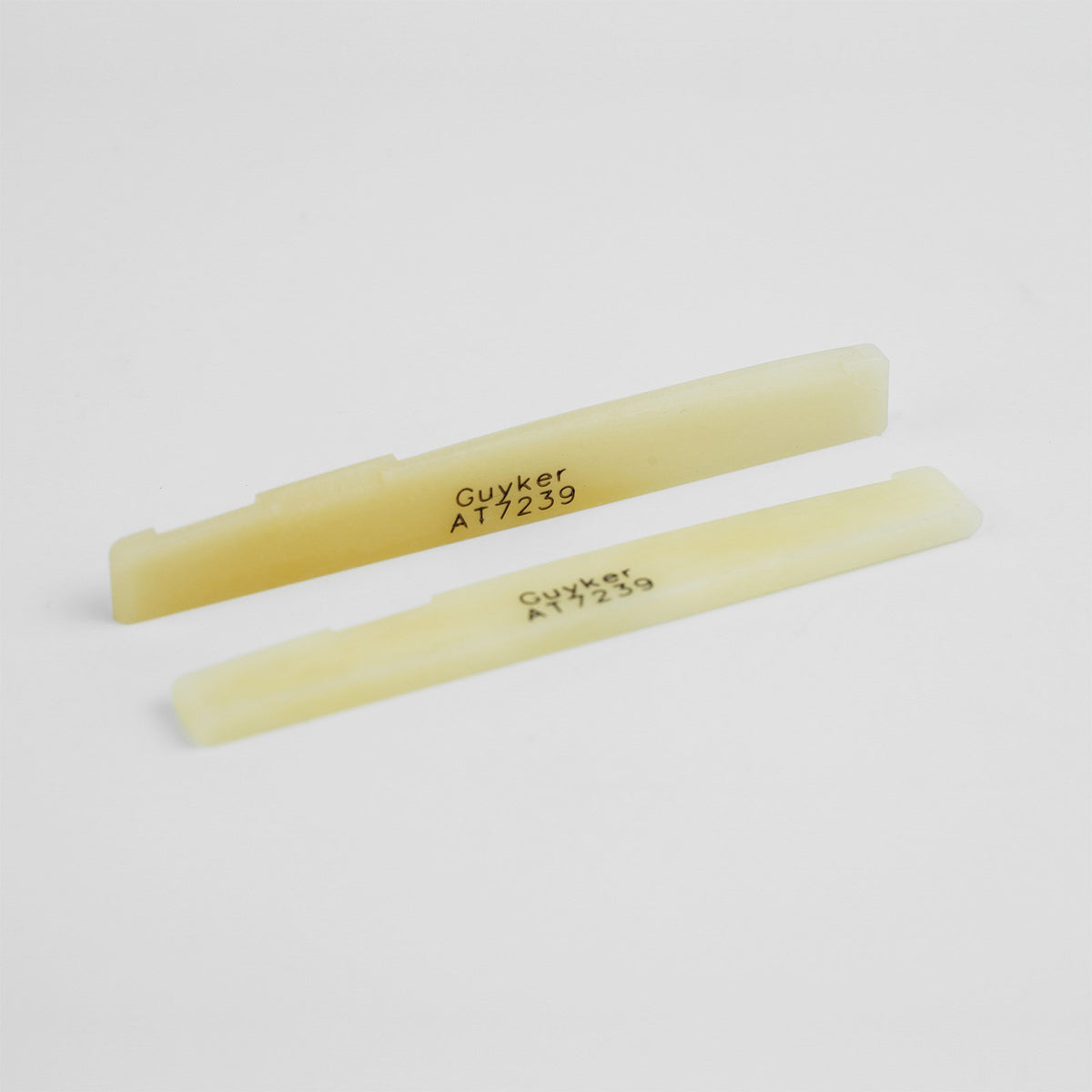 Guyker AT Series Oil-Impregnated Bone Guitar Nuts & Saddles for Acoustic Guitar