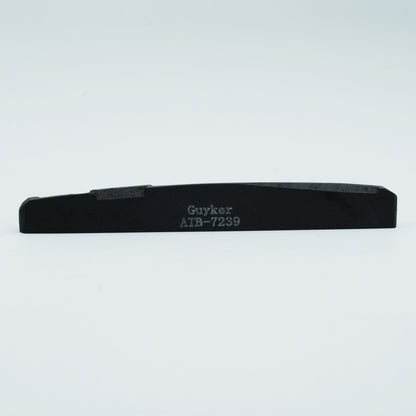 Guyker Bone Nut or Saddle Black Flat for Acoustic Guitar