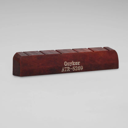 Guyker Red Bone Guitar Nut Flat Bottom & Raw for Acoustic Guitar