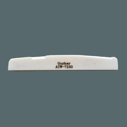 Guyker White Bone Saddle For Acoustic Guitar