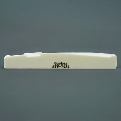 Guyker White Bone Saddle For Acoustic Guitar