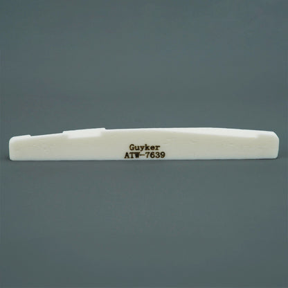 Guyker White Bone Saddle For Acoustic Guitar