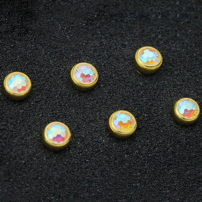 Acoustic Guitar Bridge Pins – Pink Diamond Inlays | Guyker