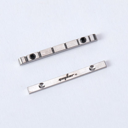 Adjustable Bell Brass Nut for 6-String ST Electric Guitars Guyker 