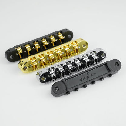 Adjustable Locking Bridge Stainless steel Saddles for Electric Guitars Guyker