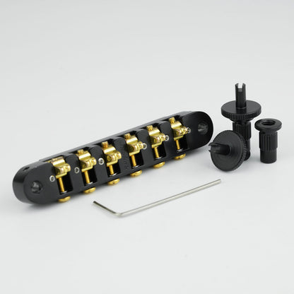 Adjustable Locking Bridge Stainless steel Saddles for Electric Guitars Guyker