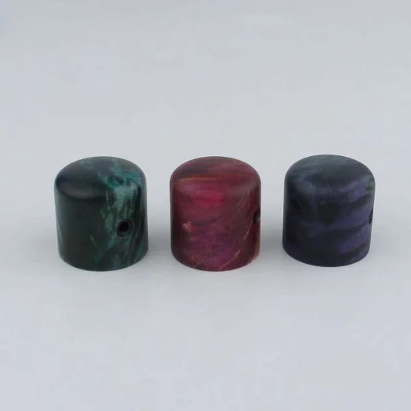 Adjustable Stabilized Wood Control Knobs for Guitar & Bass | Guyker