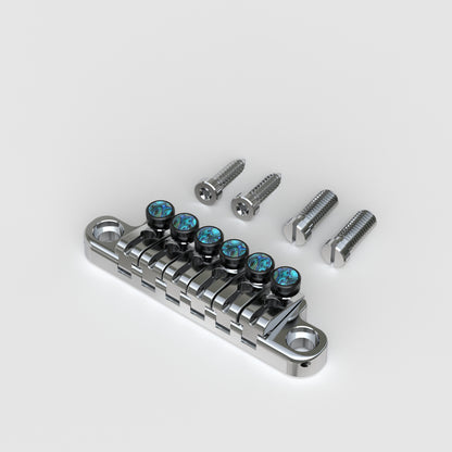 Adjustable Tailpiece Zinc Alloy with Abalone Brass Pegs Guyker