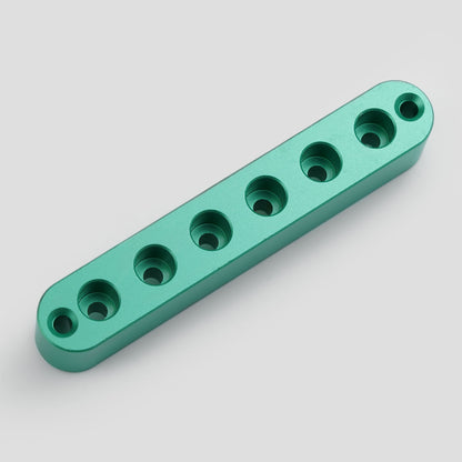 Aluminum 6-String Ferrule Block for Through-Body Guitars Guyker